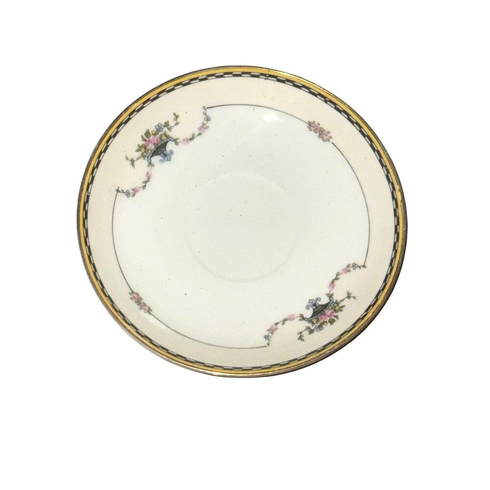 Noritake Rosemary Saucer Plate 5" Made In Japan Porcelain Vintage Collectible